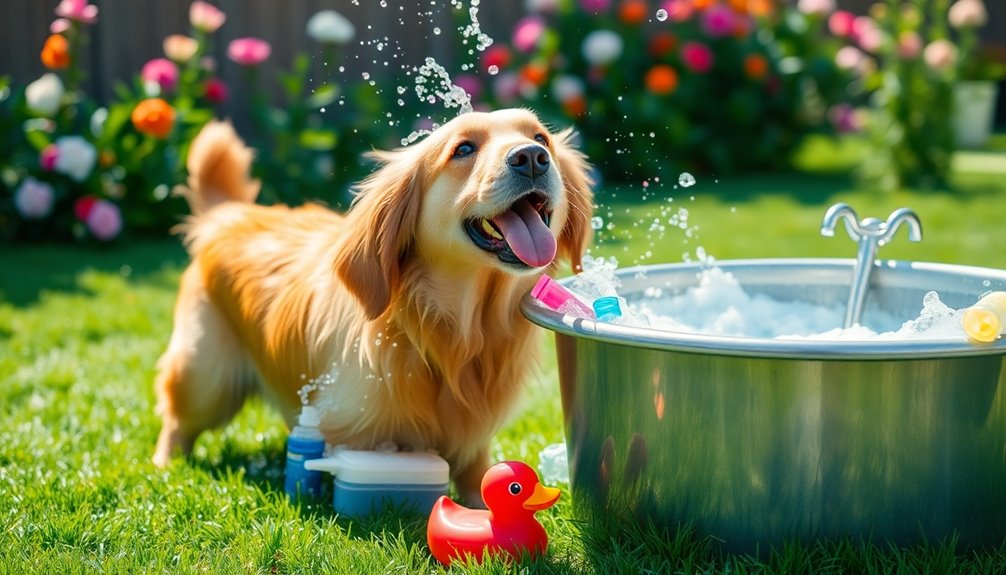 bathing frequency for dogs