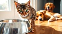 cats cannot eat dog food