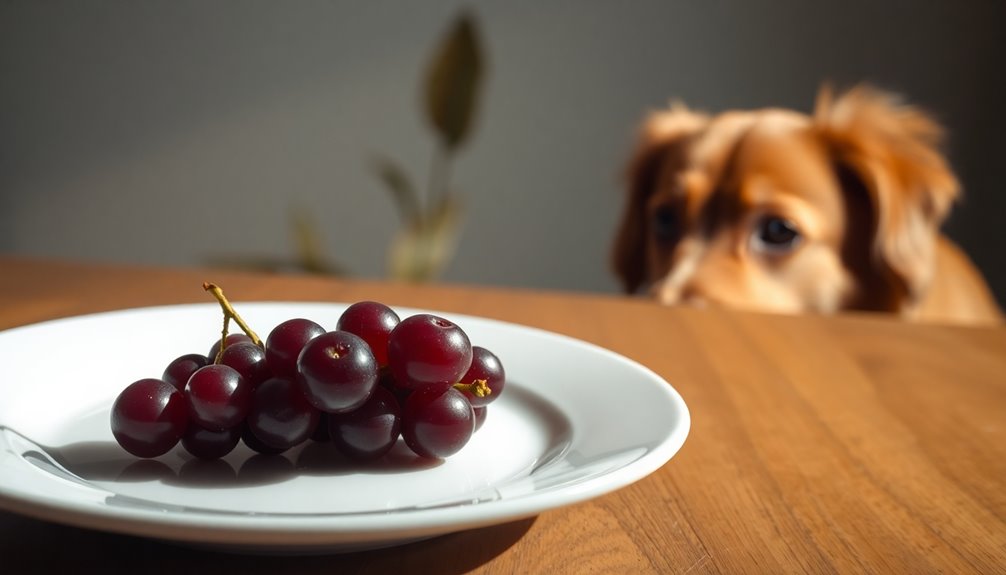 grape toxicity in dogs