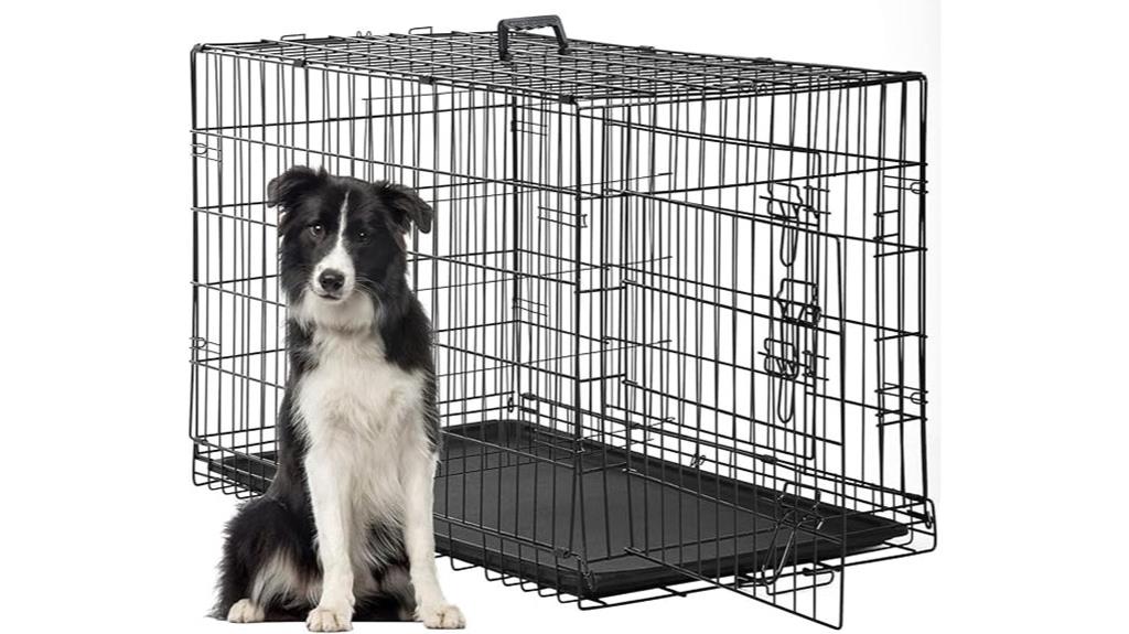 48 inch metal dog crate