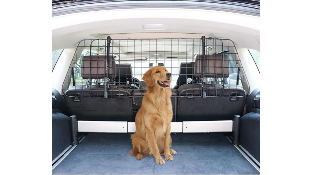 adjustable dog car barrier