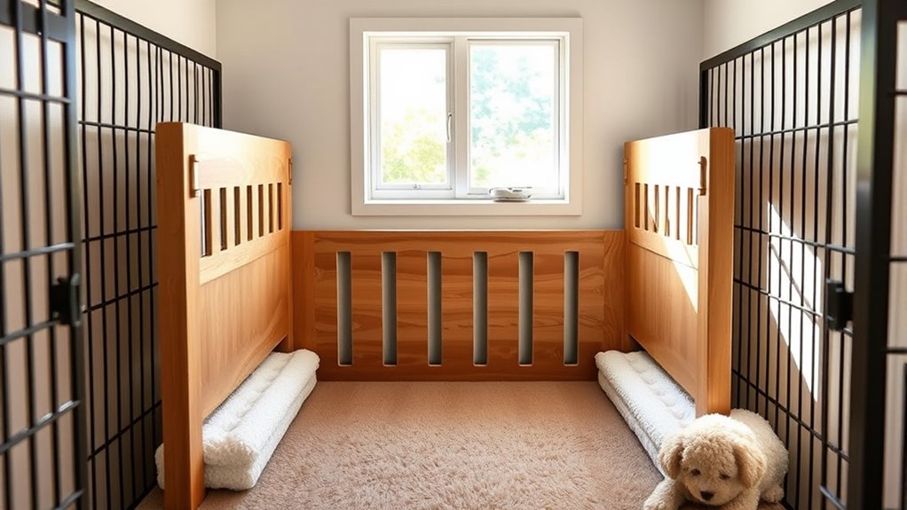 adjustable durable puppy divider
