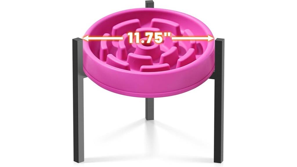 adjustable elevated dog stand