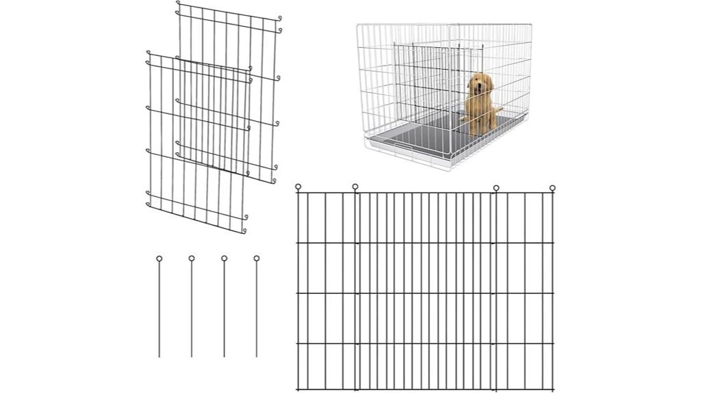 adjustable metal crate dividers
