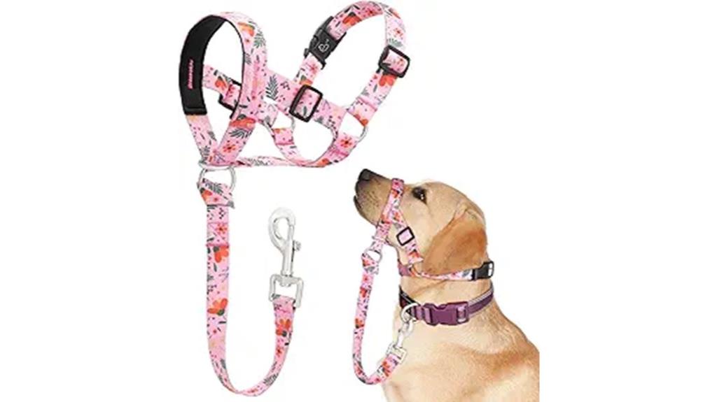adjustable no pull dog halter