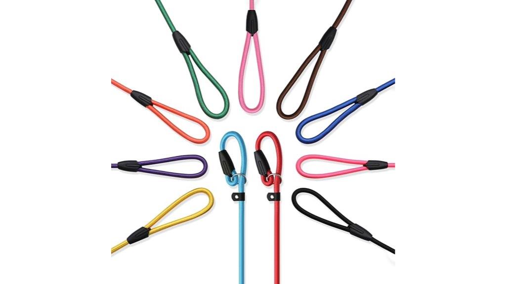adjustable nylon dog leads