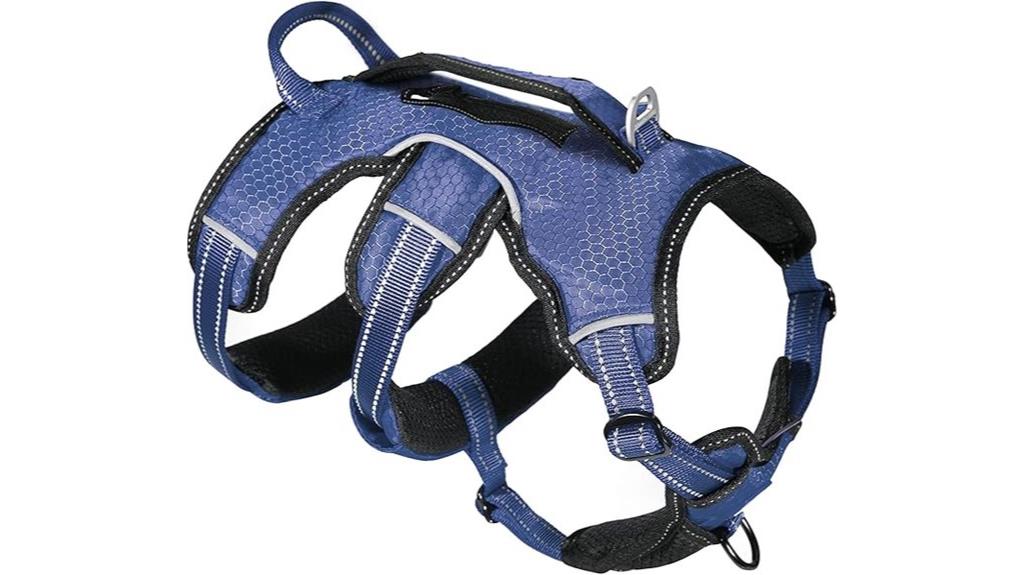 adjustable padded dog harness