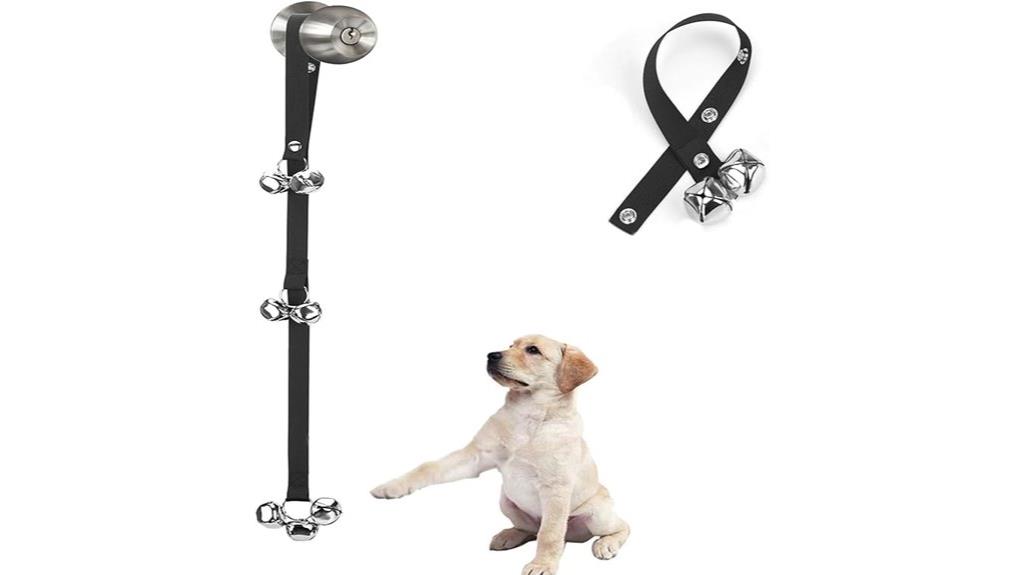 adjustable puppy doorbell snaps
