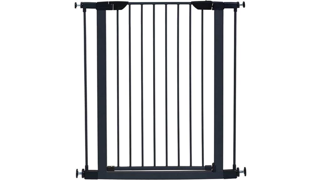 adjustable steel pet gate