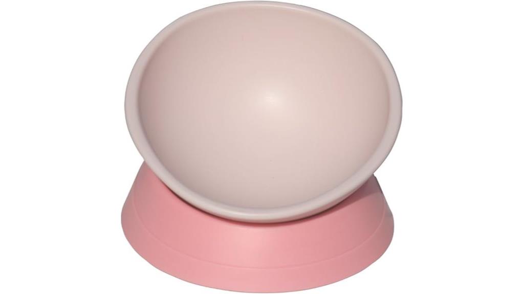 adjustable tilt cat bowl