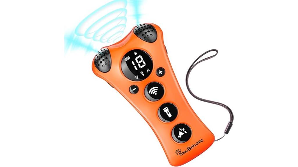 adjustable ultrasonic dog trainer