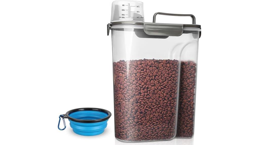 airtight dog food container