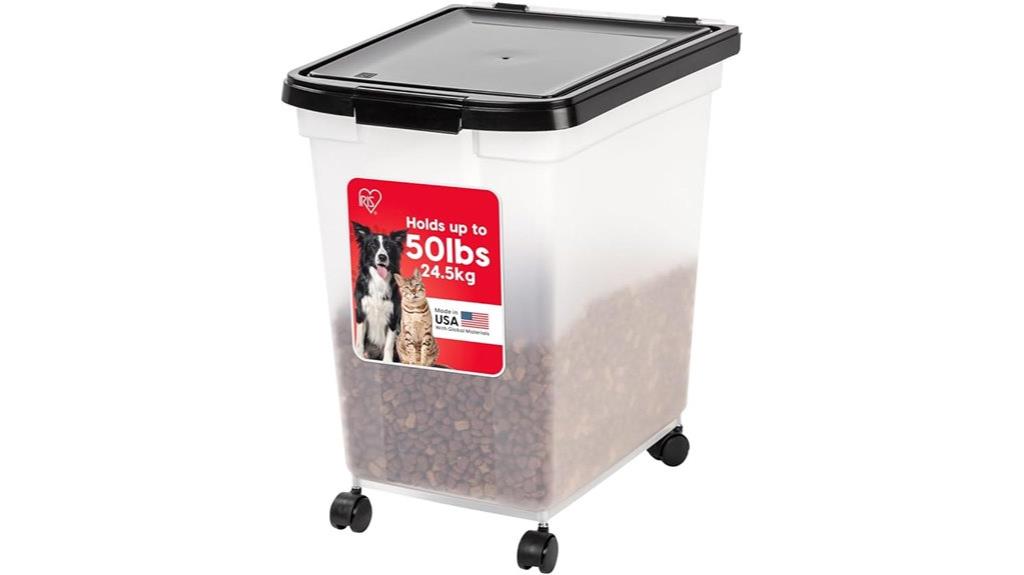 airtight pet food container