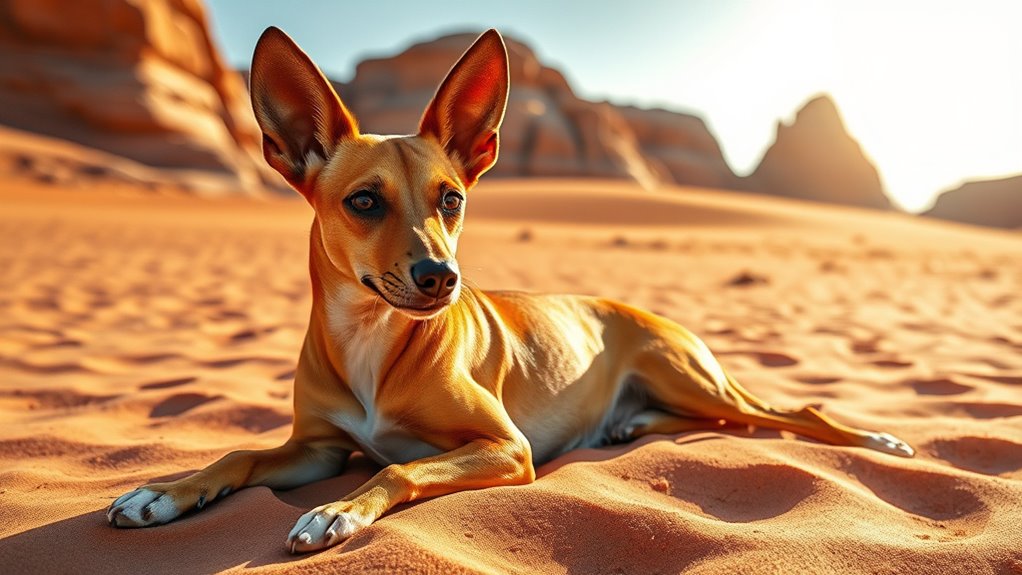 ancient west african hunting dog