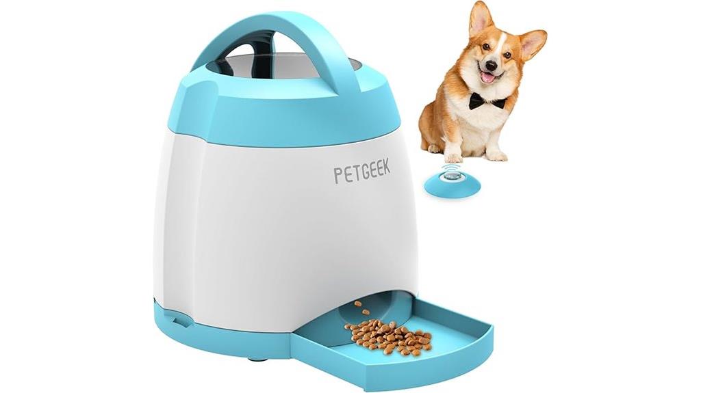 automatic treat dispenser with remote