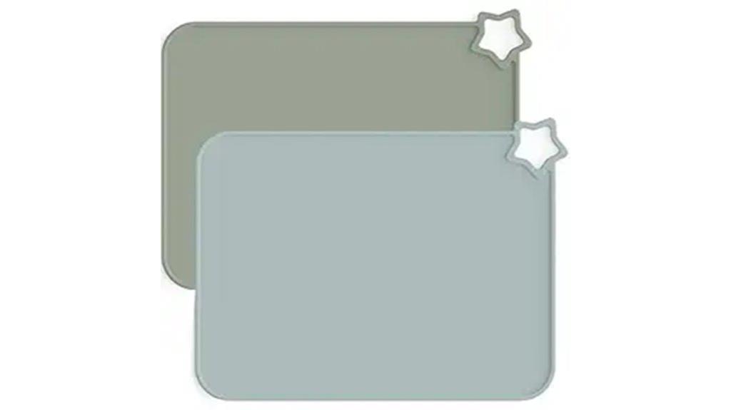 baby silicone placemat set