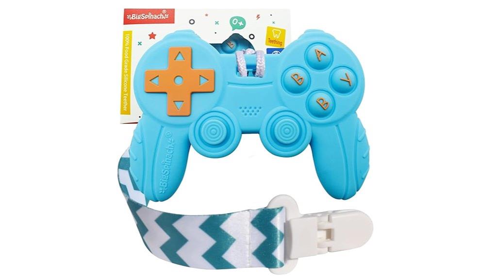 baby teething remote toy