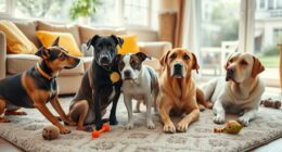 balancing multiple dogs
