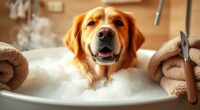 calming oatmeal dog washes