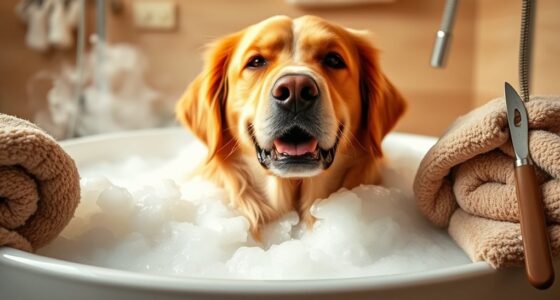 calming oatmeal dog washes