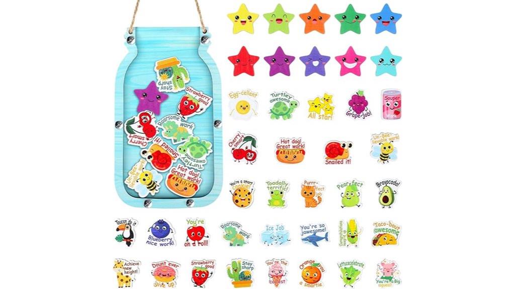 candy mason jar reward