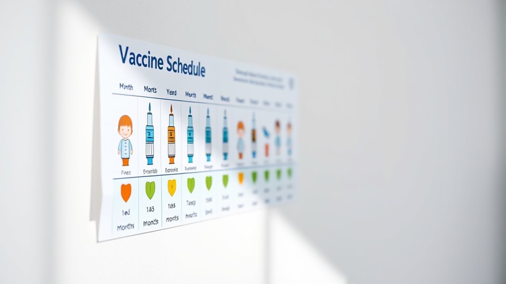 childhood vaccination schedule facts