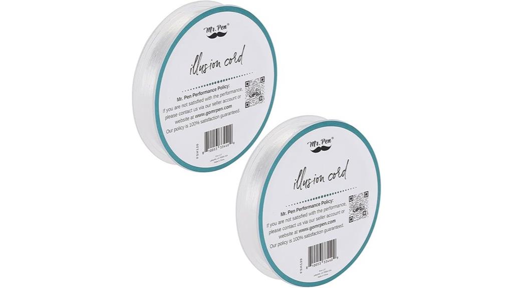 clear nylon fishing line