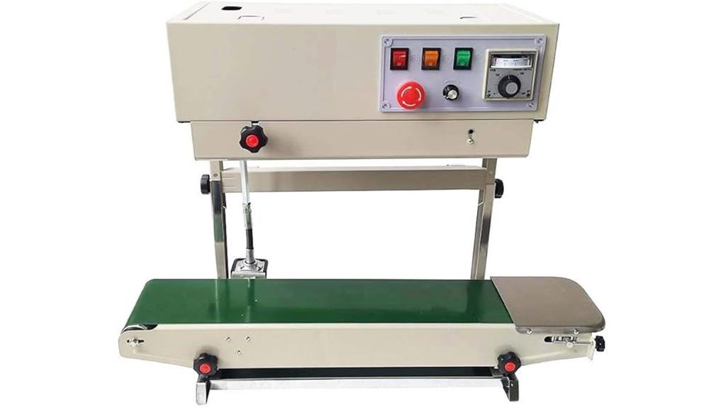continuous bag sealing machine