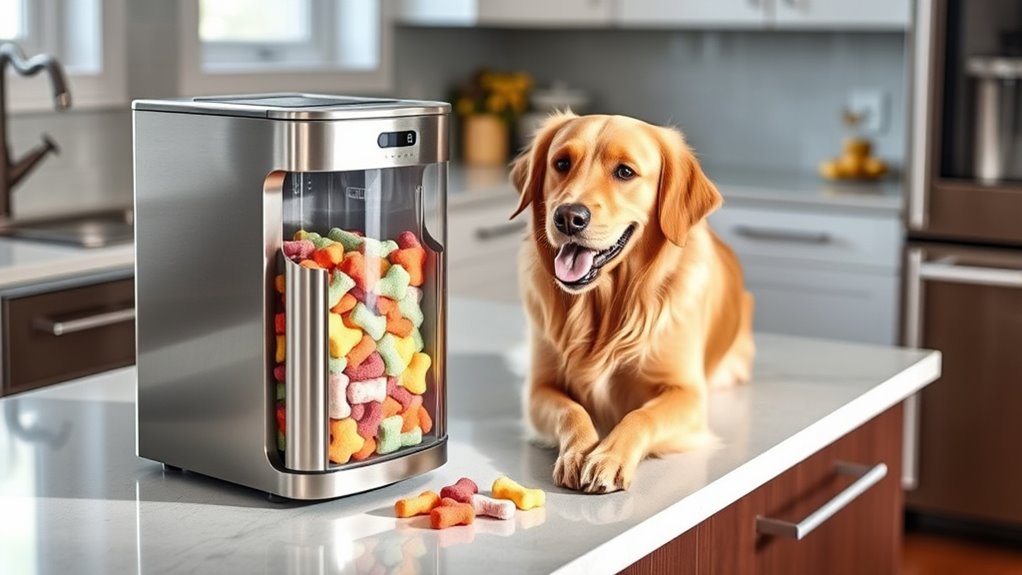cool dog treat dispensers