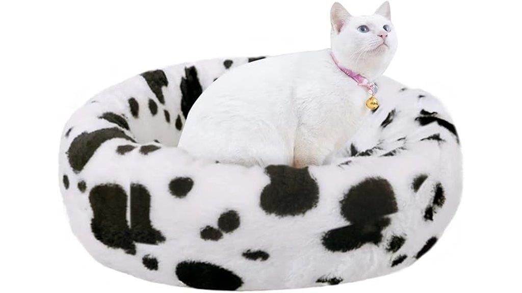 cozy anti anxiety pet bed