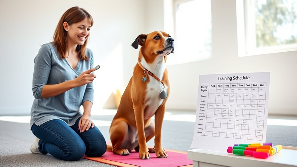 create consistent training routine