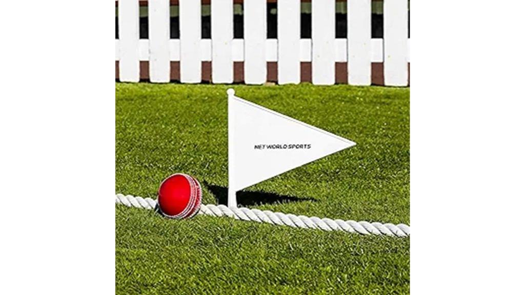 cricket boundary flag set