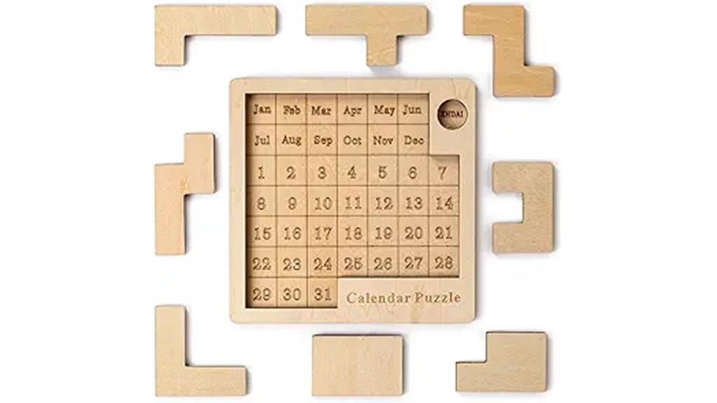 daily wooden puzzle board