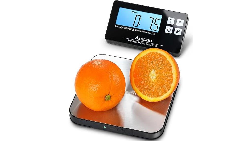 digital kitchen scale remote