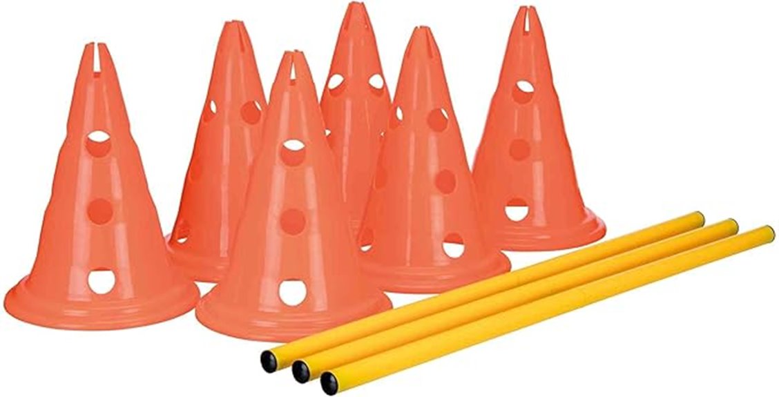 dog agility hurdle set