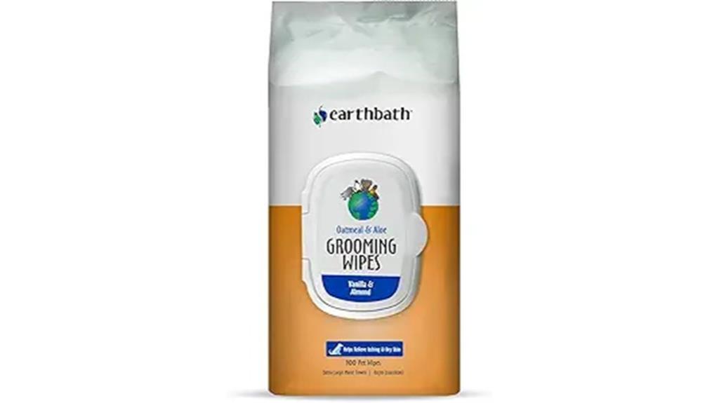 dog and cat grooming wipes