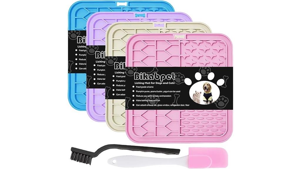 dog and cat lick mat pack