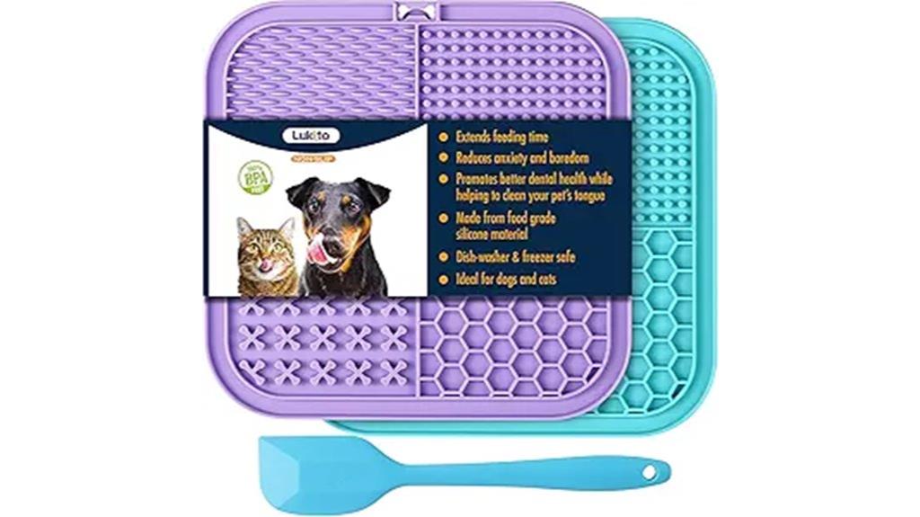 dog and cat lick mats