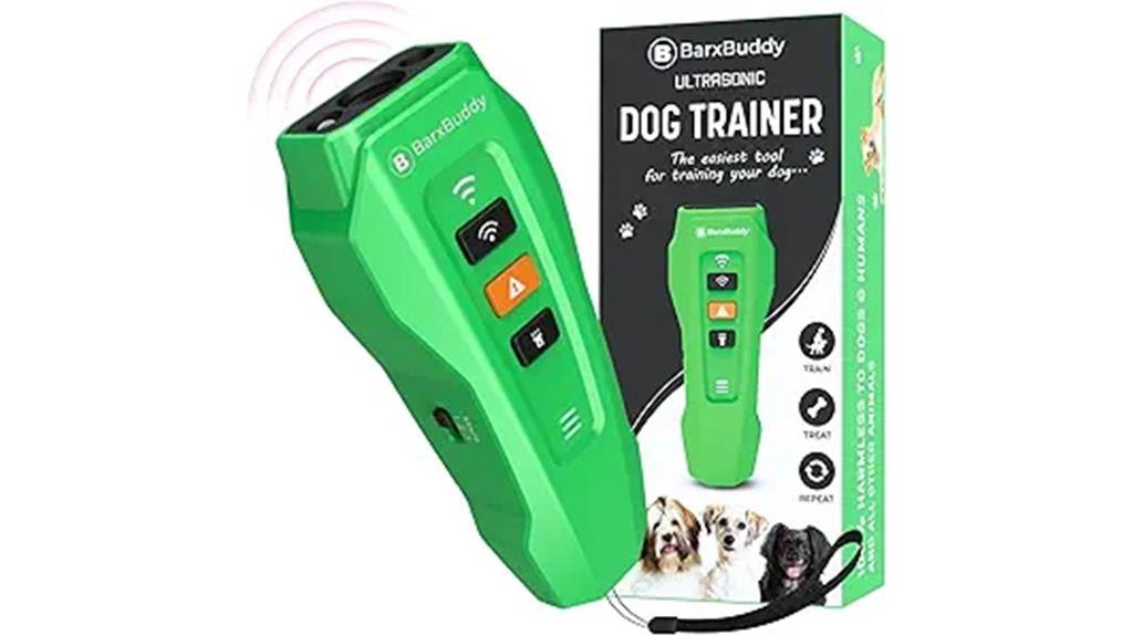 dog bark deterrent device