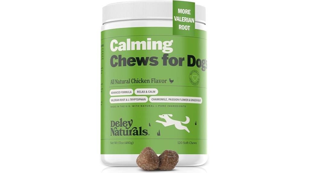 dog calming chews