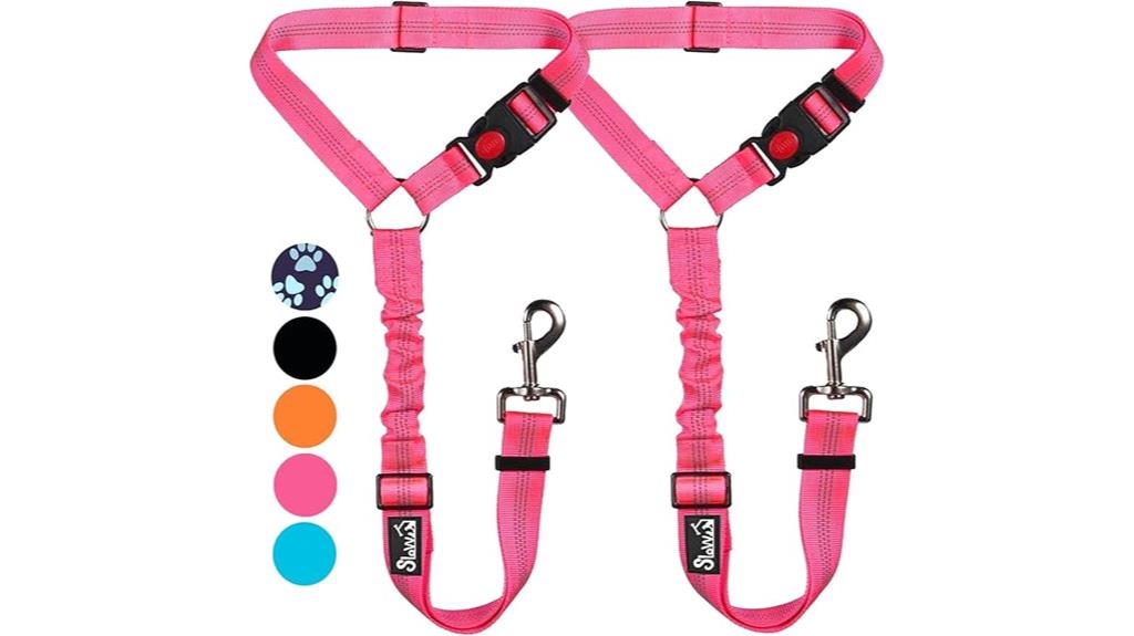 dog car seat belt pack