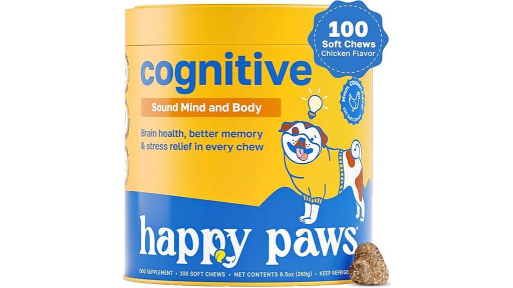 dog cognitive supplement chews