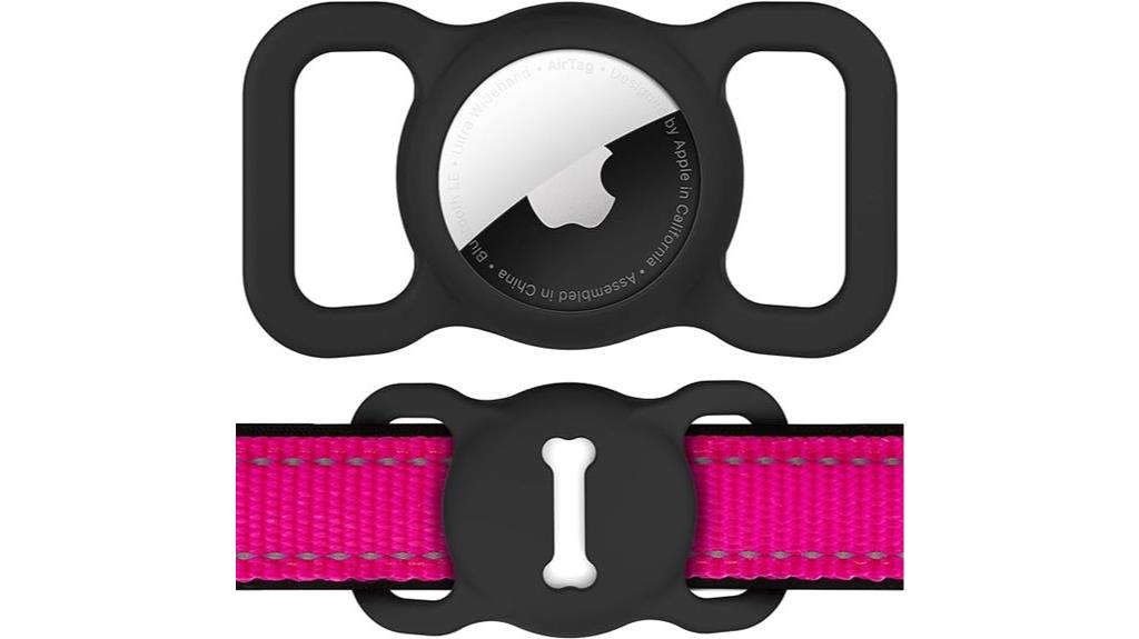 dog collar silicone holder