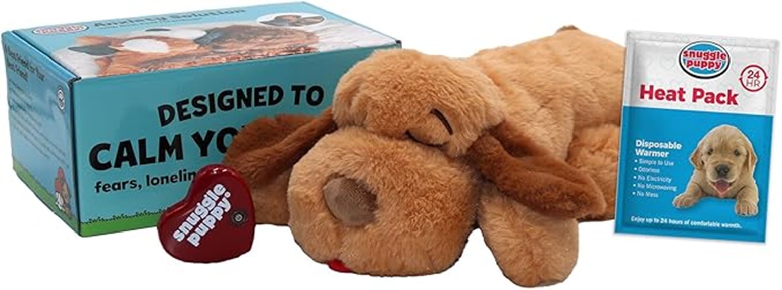 dog comforting plush toy