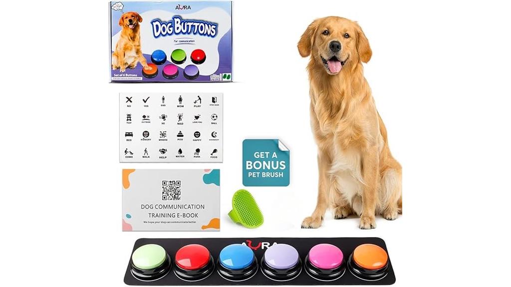 dog communication button set