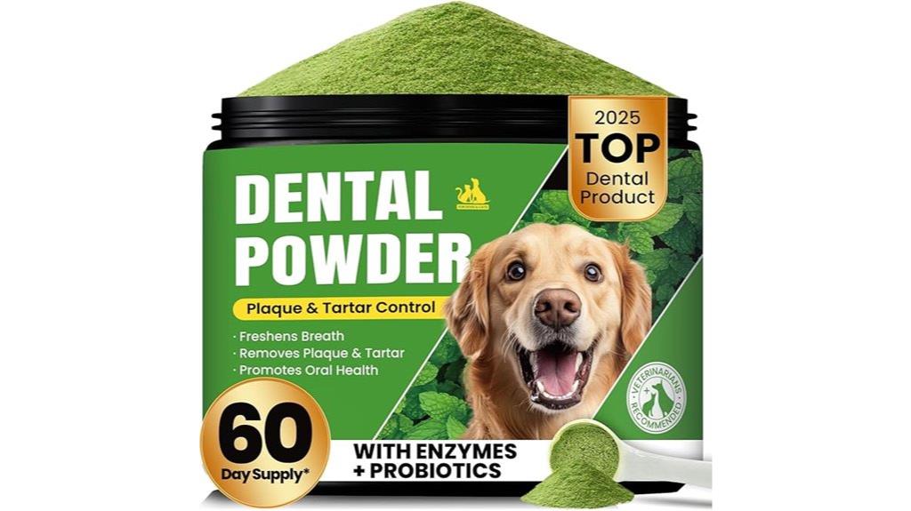 dog dental health powder