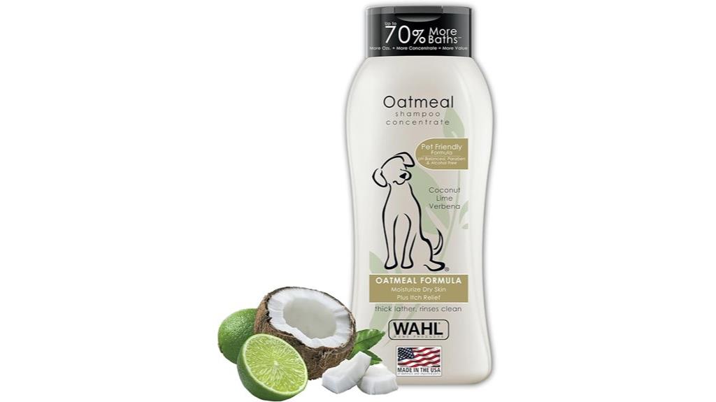 dog dry skin shampoo