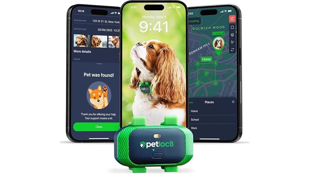 dog gps with app