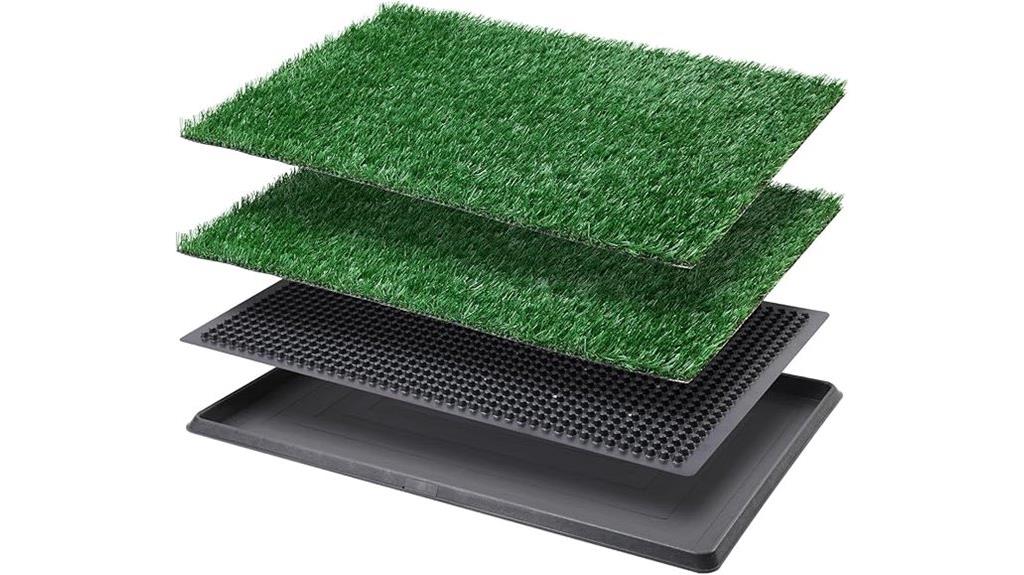 dog grass pad pack