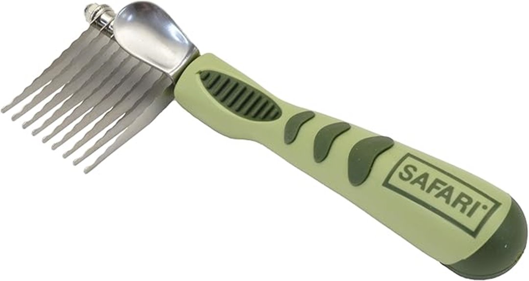 dog grooming de matting tool